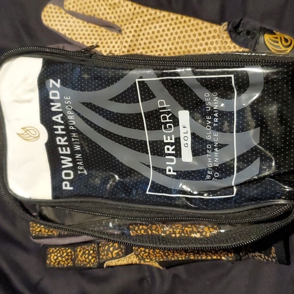Powerhandz Weighted Golf Gloves Size Small - Picture 3 of 3